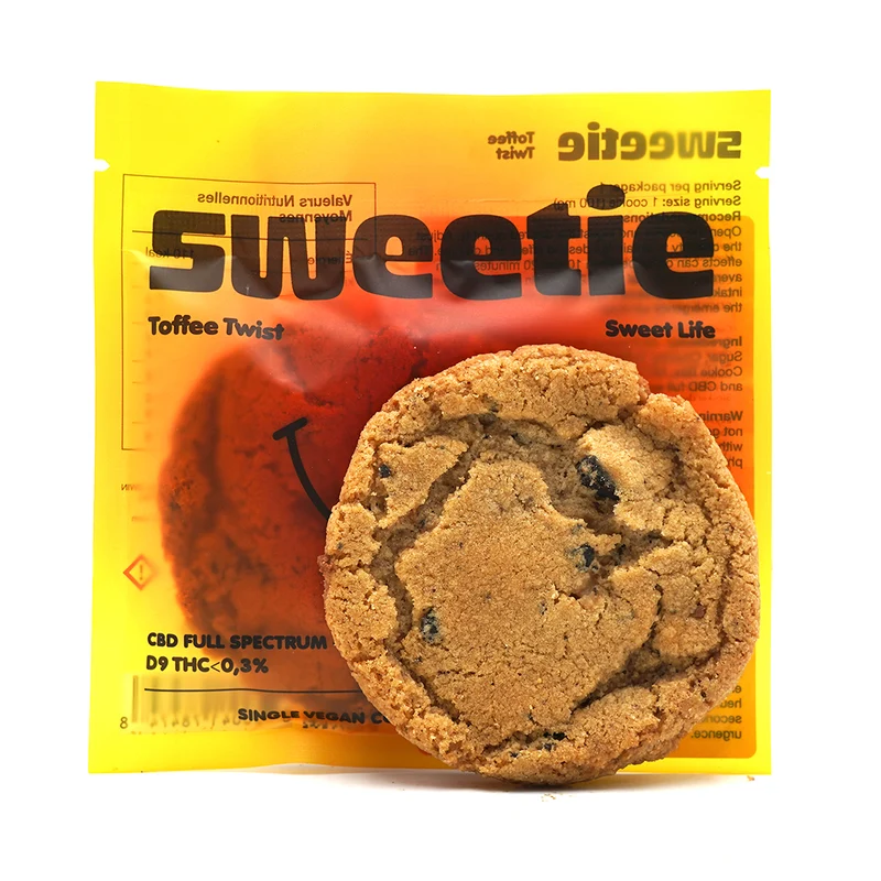 Space cookie THC 100mg - Caramel Torsadé 🍮