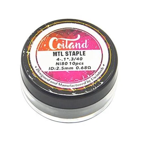 Resistencia Coiland MTL Staple (pack de 10uni)