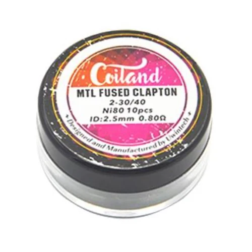 Resistencia Coiland MTL Fused Clapton (pack de 10uni)