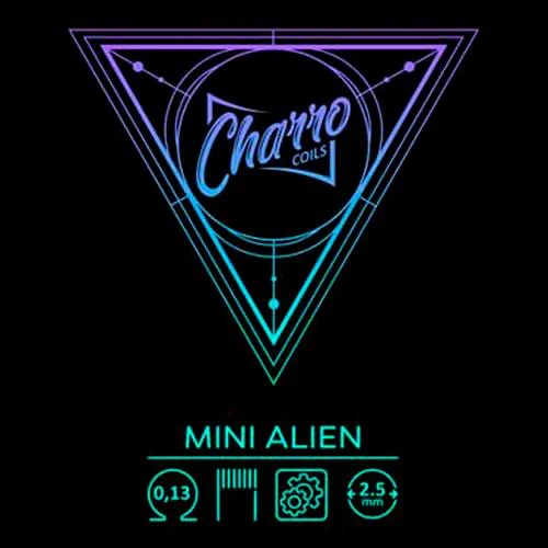 Resistencia Charro Coils Dual Mini Alien (pack de 2uni)