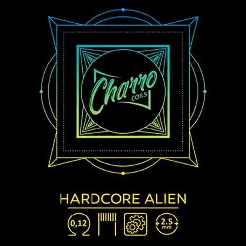 Resistencia Charro Coils Dual Hardcore Alien (pack de 2uni)