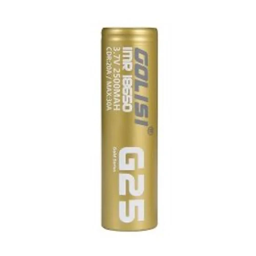 Golisi G25 IMR 18650 20A 2500mAh (Pila)