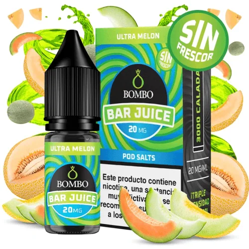 Bombo Bar Juice Ultra Melon (Sin Frecor) 10ml