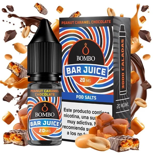 Bombo Bar Juice Peanut Chocolate Caramel 10ml
