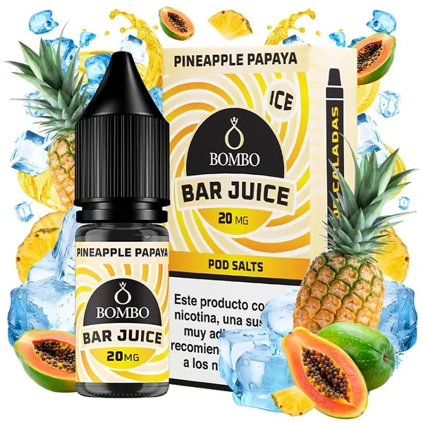 Bombo Bar Juice Pineapple Papaya 10ml