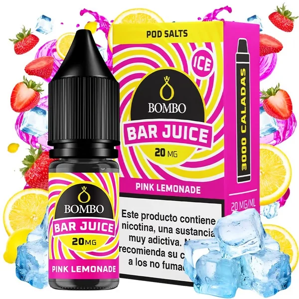 Bombo Bar Juice Pink Lemonade Ice 10ml