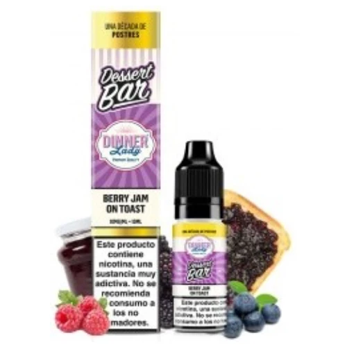 Berry Jam On Toast 10ml (Sales de nicotina) (Dinner Lady)