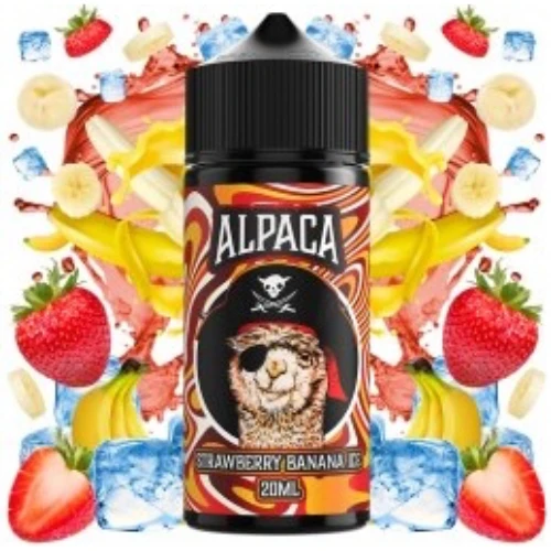 Strawberry Banana Ice 20ml (Longfill) (Alpaca)
