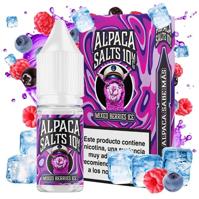 Alpaca Salts Mixed Berries 10ml