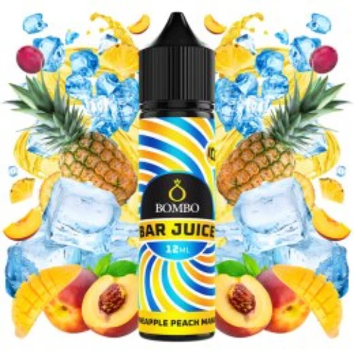 Pineapple Peach Mango Ice 12ml (Longfill) (Bombo Bar Juice)