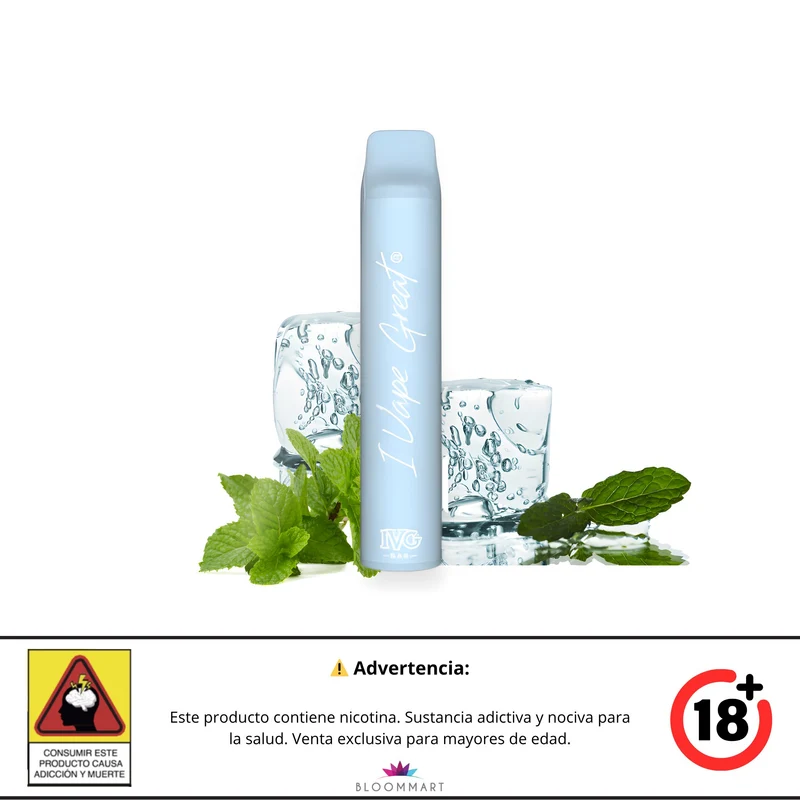 IVG 1000 Puff Polar Mint - Vaporizador Desechable