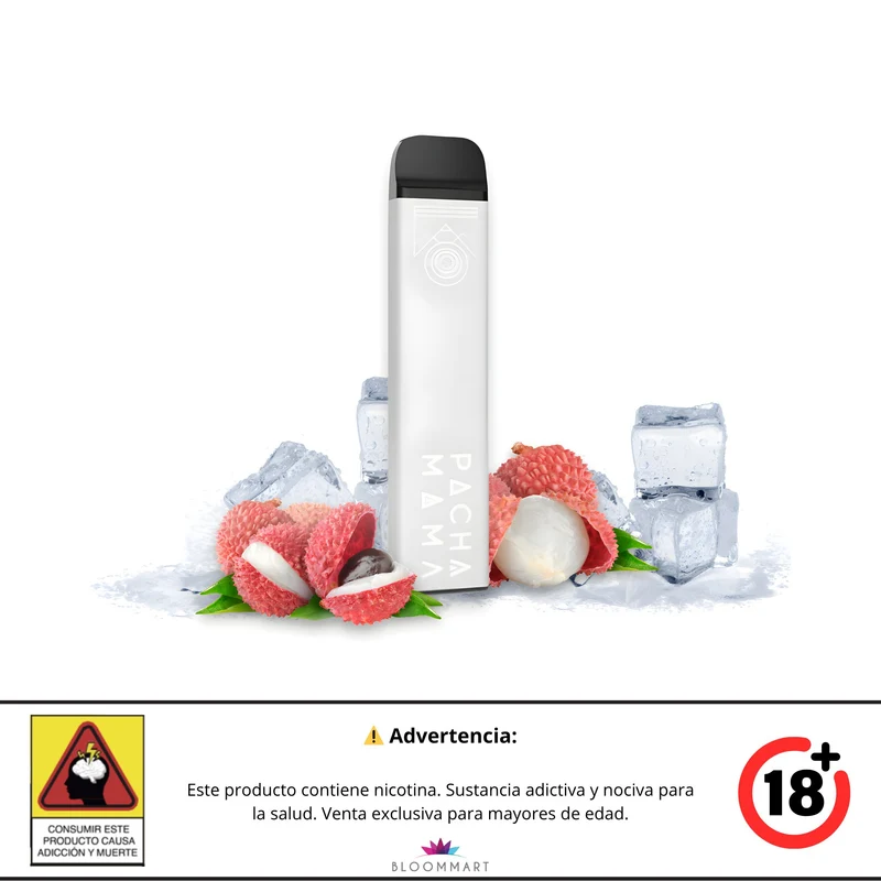 Pachamama 1200 Lychee Ice - Vaporizador Desechable