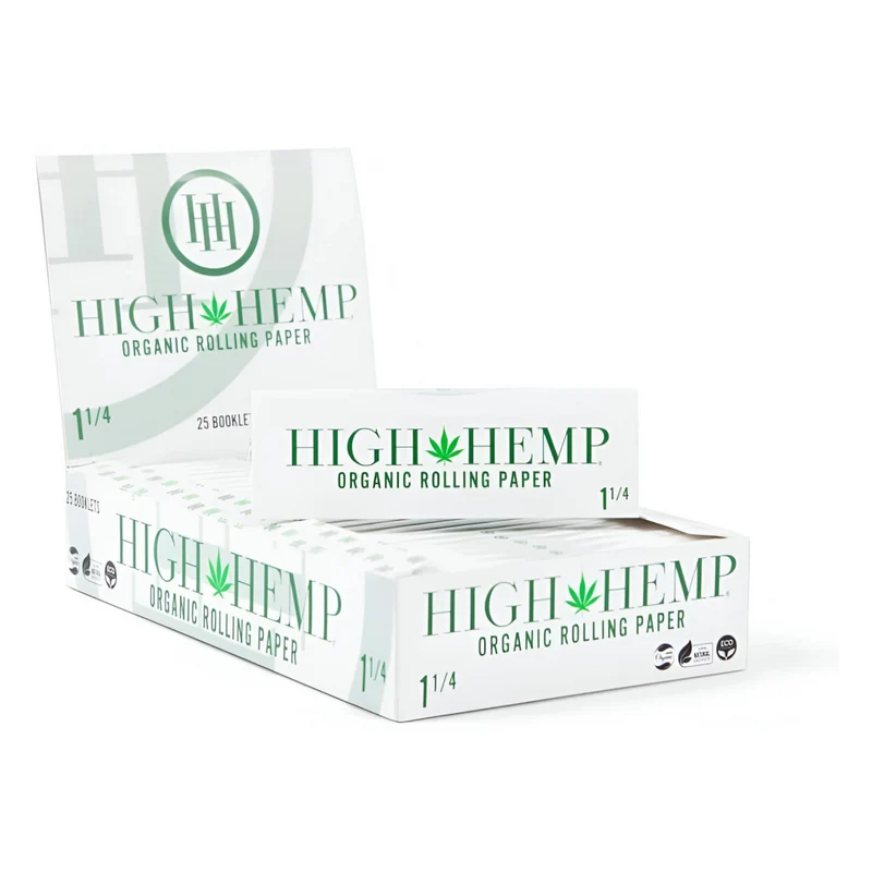 Papel High Hemp Orgánico - Tamaño King Size