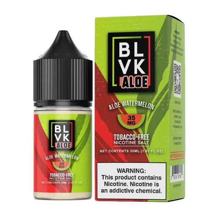 Líquido BLVK Salt Nic Aloe Watermelon Ice 30ml