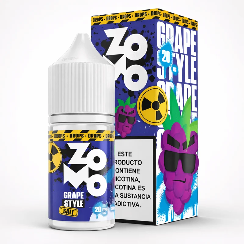Líquido Zomo Salt Nic Grape Style 30ml