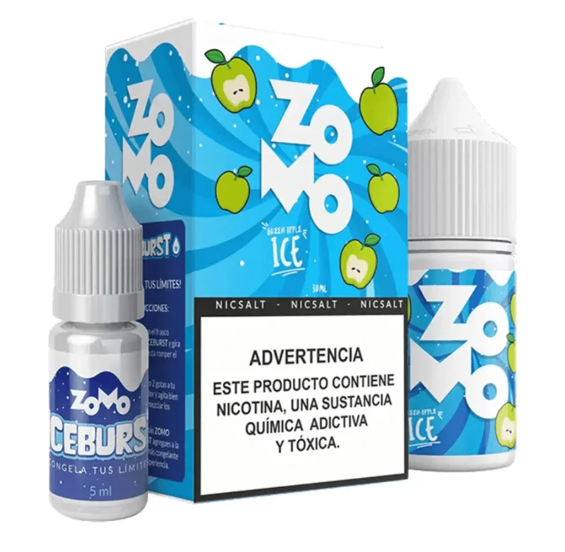 Liquido Zomo Salt IceBurst Green Apple 30ml