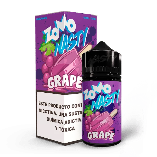 Líquido Zomo Nasty Grape 60ml