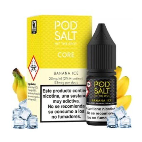Banana Ice 10ml (Sales de nicotina) (Pod Salt Core)