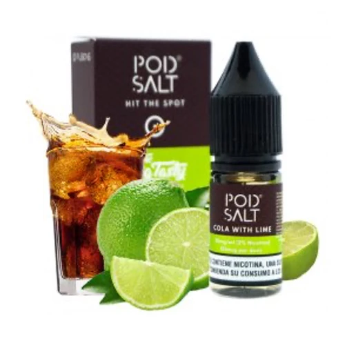 Cola with Lime 10ml (Sales de nicotina) (Pod Salt Fusions)