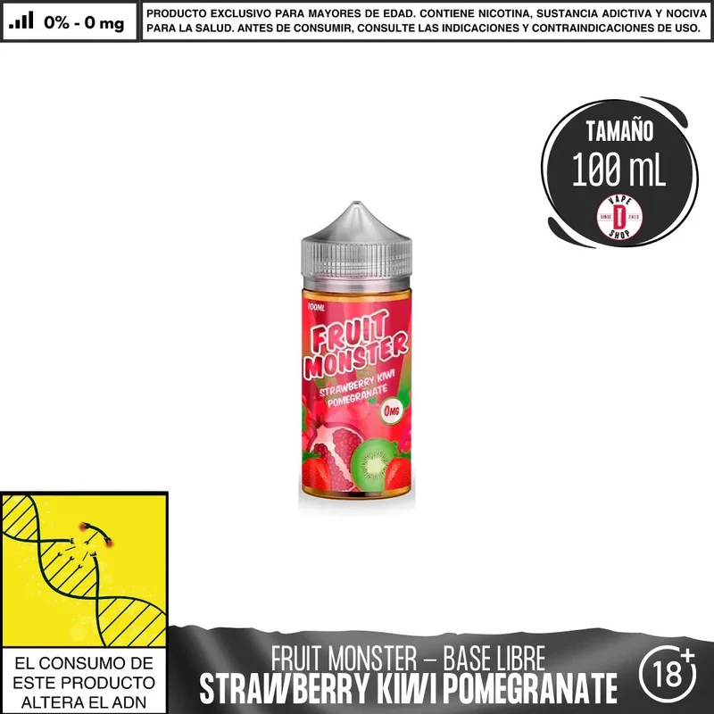 Fruit Monster Strawberry Kiwi Pomegranate
