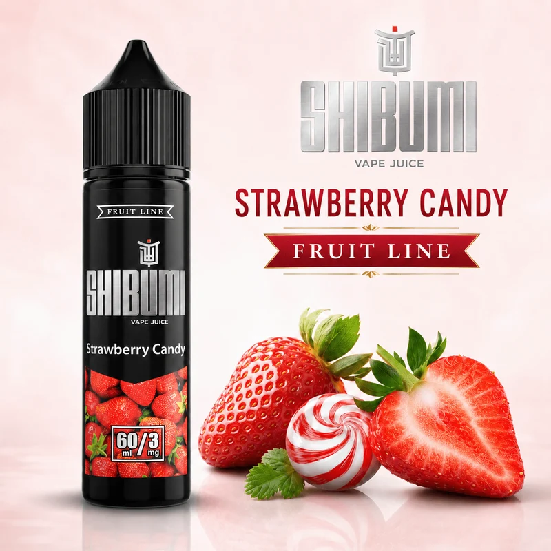 Líquido Shibumi Strawberry Candy