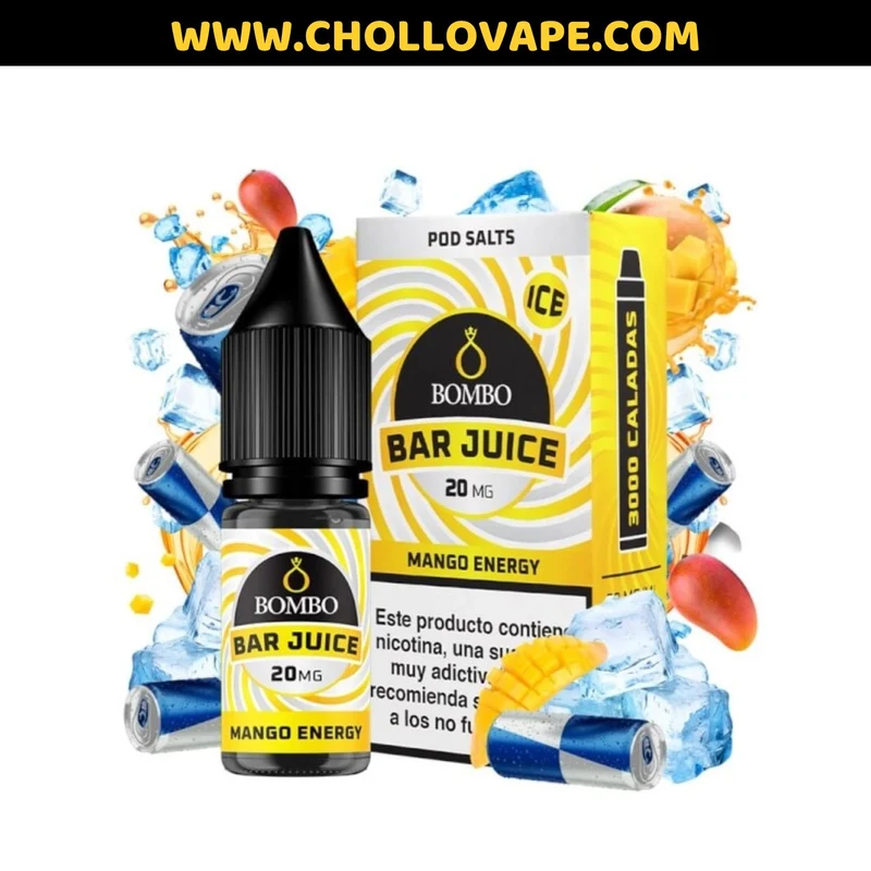 Bombo Bar Juice Ice - Mango Energy Sales de Nicotina 10ml