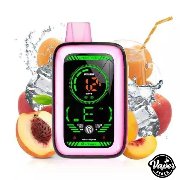 Muss Cyber Flex 25000 Puffs Juicy Peach Ice 0% Nic.