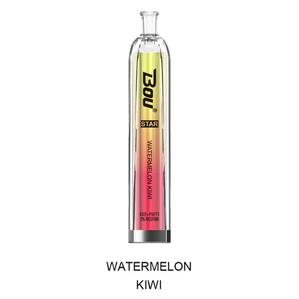 Vaper Desechable Bou Star 600 Puffs Watermelon Kiwi