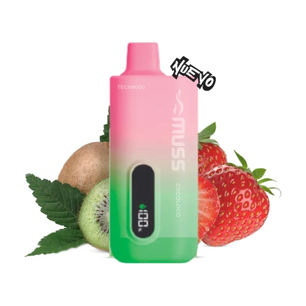 Muss Tech 8000 Puffs Strawberry Kiwi