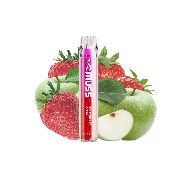 Muss Crystal 800 Puffs Strawberry Apple