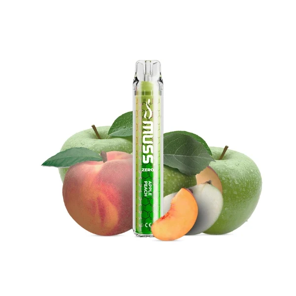 Muss Crystal 800 Puffs Apple Peach Sin Nicotina