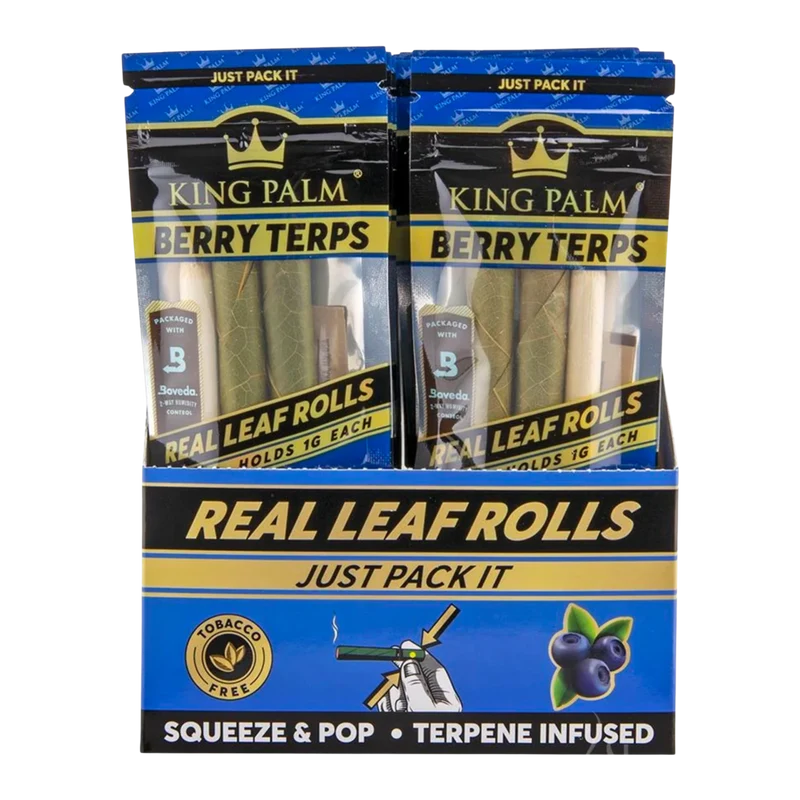 King Palm Berry Terps X2 unidades