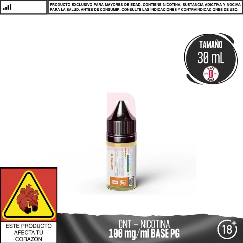 Nicotina CNT® - 100mg/ml PG