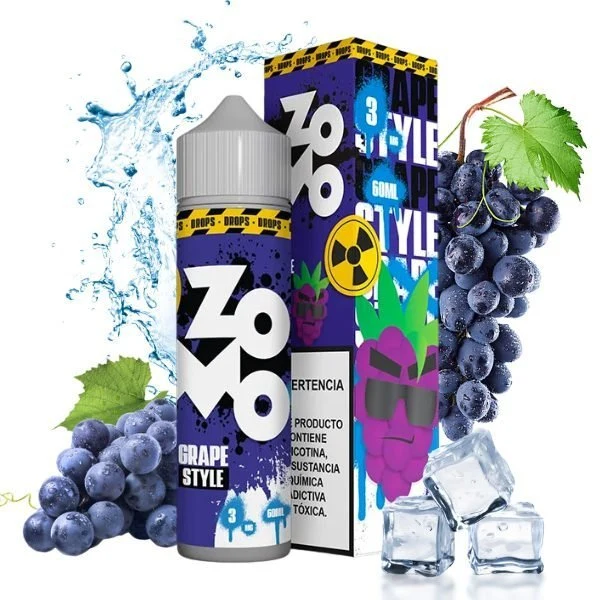 Líquido Zomo Grape Style 60ml