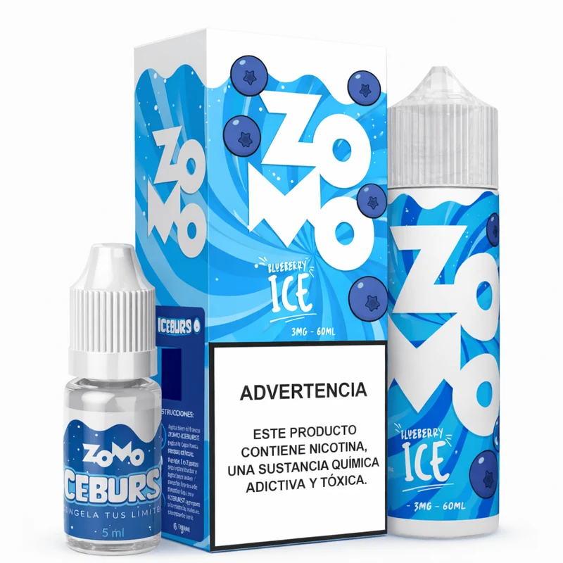 Líquido Zomo Blueberry Ice 60ml
