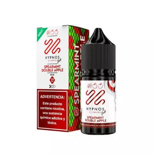 Líquido Hypnos Salt Nic Spearmint Double Apple 30ml