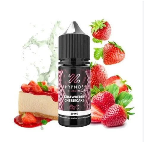Líquido Hypnos Salt Nic Strawberry Cheesecake 30ml
