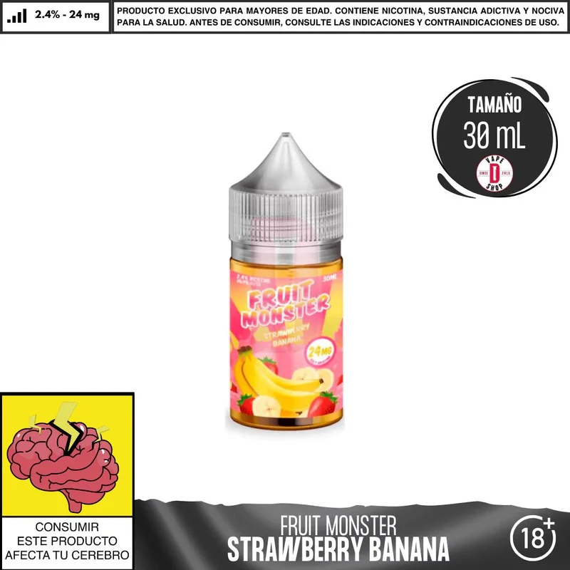 Fruit Monster Strawberry Banana Salts