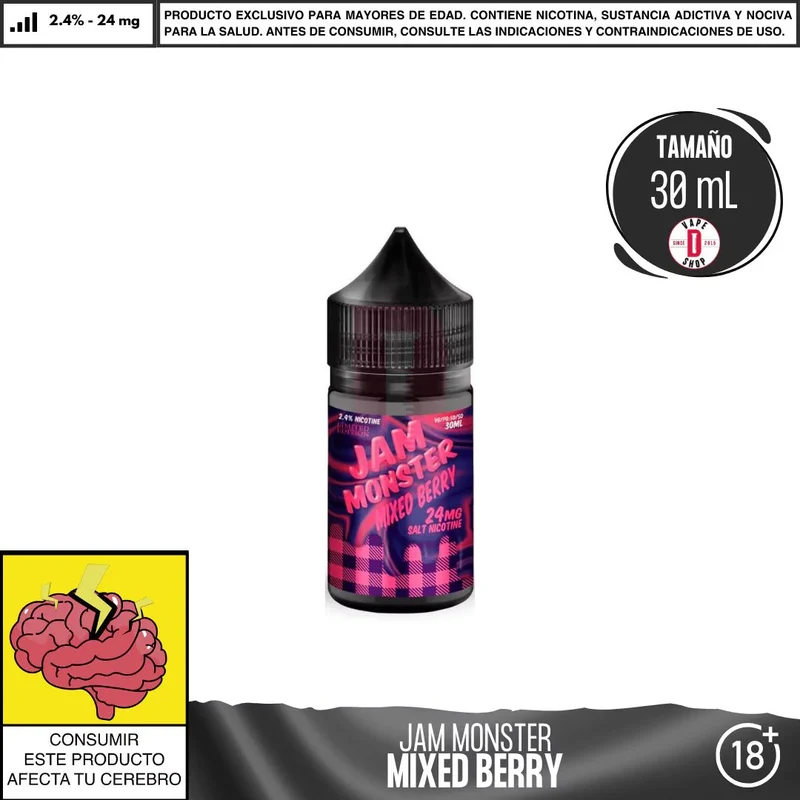 Jam Monster Mixed Berry Salts