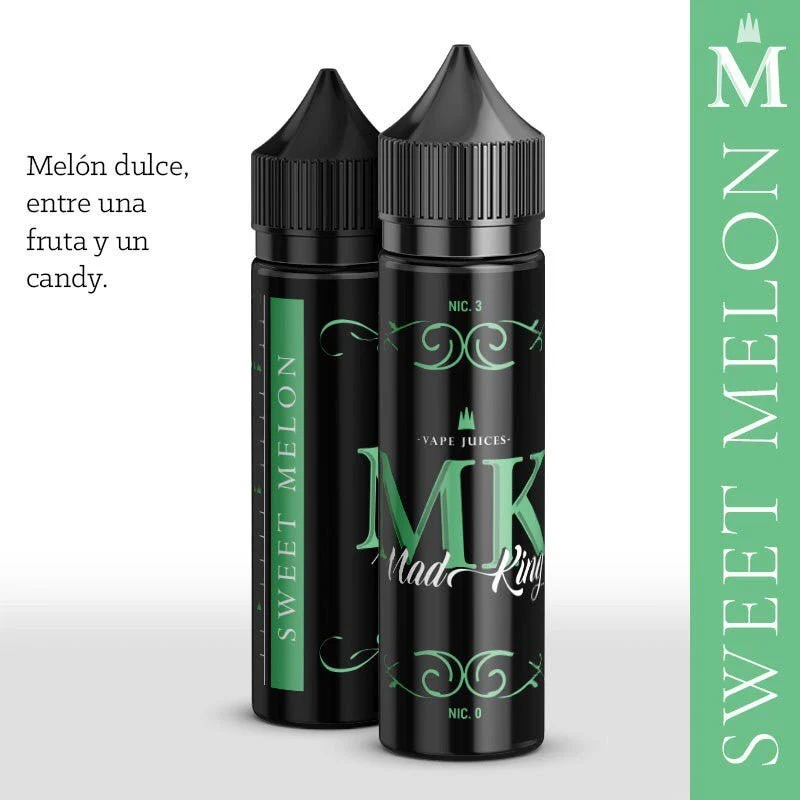Líquido Mad King Sweet Melon 60ml