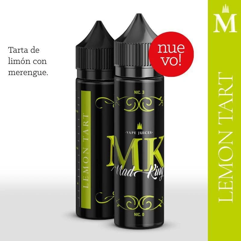 Líquido Mad King Lemon Tart 60ml
