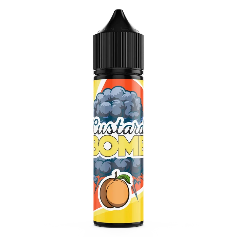 Líquido MVH Custard Bomb Durazno 60ml