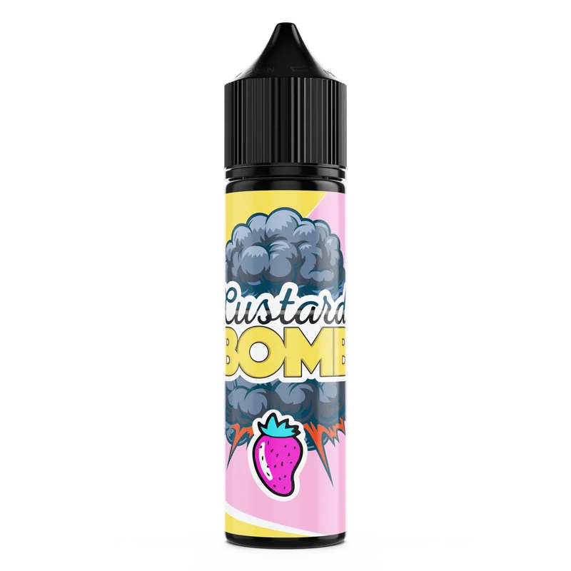 Líquido MVH Custard Bomb Strawberry 60ml