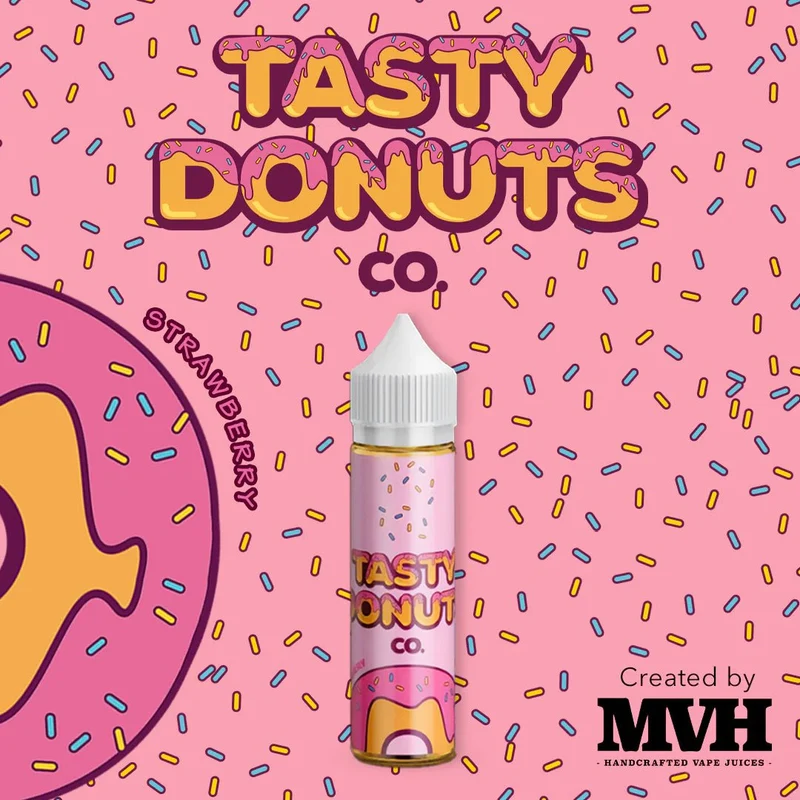 Líquido MVH Tasty Donuts Strawberry Co. 60ml