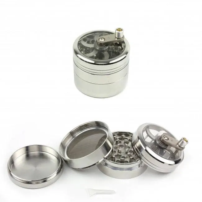 Alugrinder con manivela (4 piezas)