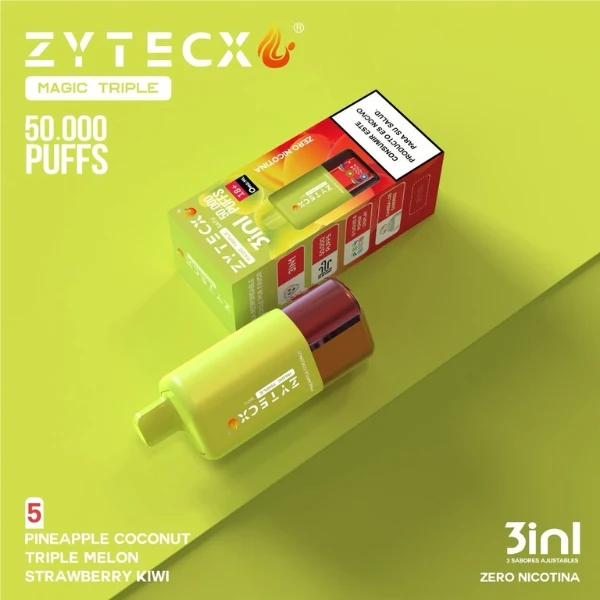 Vaper Triple Sabor Zytecx 65.000 Nº5 0% Nic.