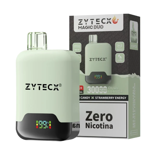 Vaper Doble sabor Zytecx 30.000 Puff Cotton Candy y Strawberry Energy