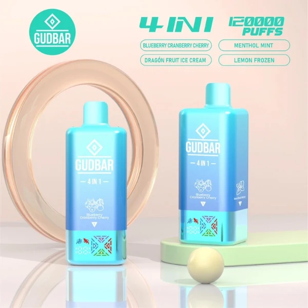 GUDBAR Vaper 4 en 1 – 120.000 Puffs Nº 5 0% Nic