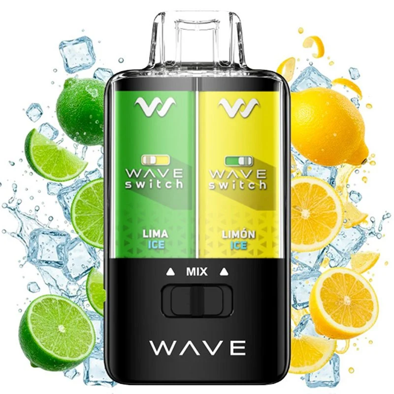 Bud Vape Wave Switch Doble Sabor 40000 Lima y Limón Ice