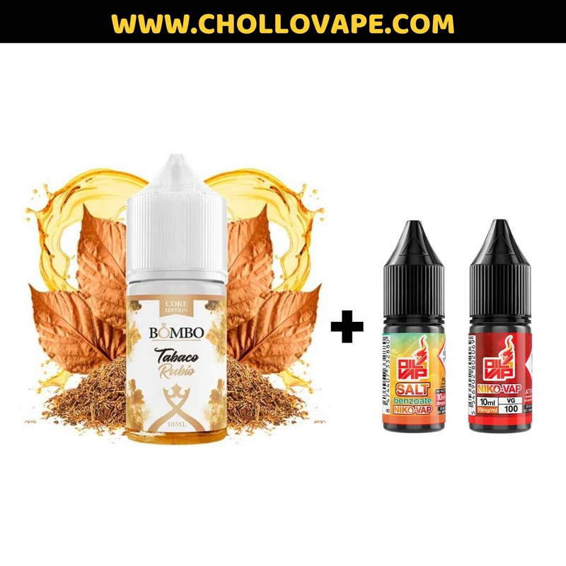 Bombo - Tabaco Rubio Pack Sales de Nicotina 30ml